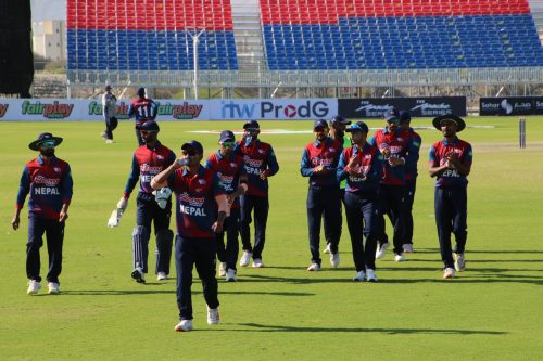 दोस्रो खेलमा नेपाल पराजित, युएईले २५ रनले हरायो