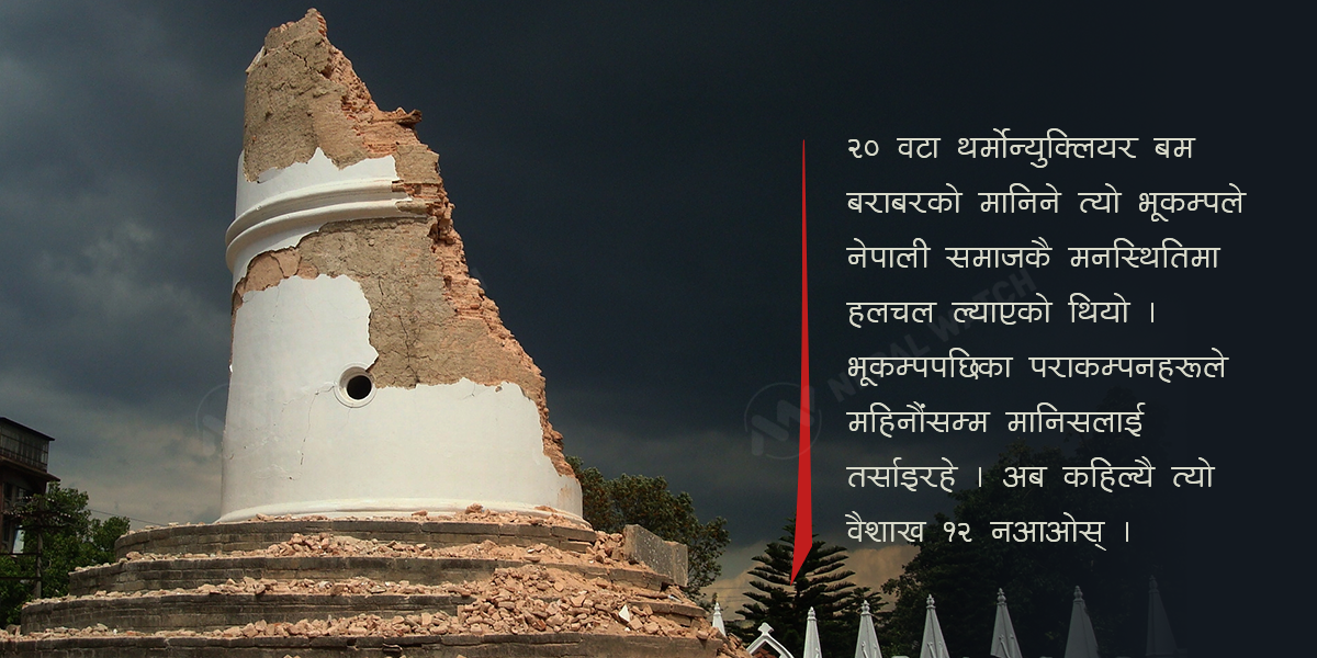 फेरि कहिल्यै नआओस् त्यो वैशाख १२