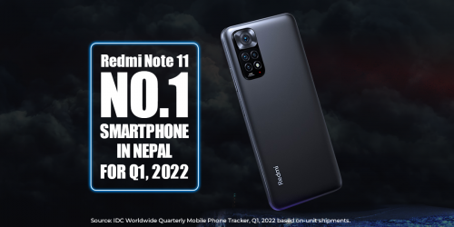 नेपाली बजारमा नम्बर १ स्मार्टफोन बन्दै रेड्मी नोट ११