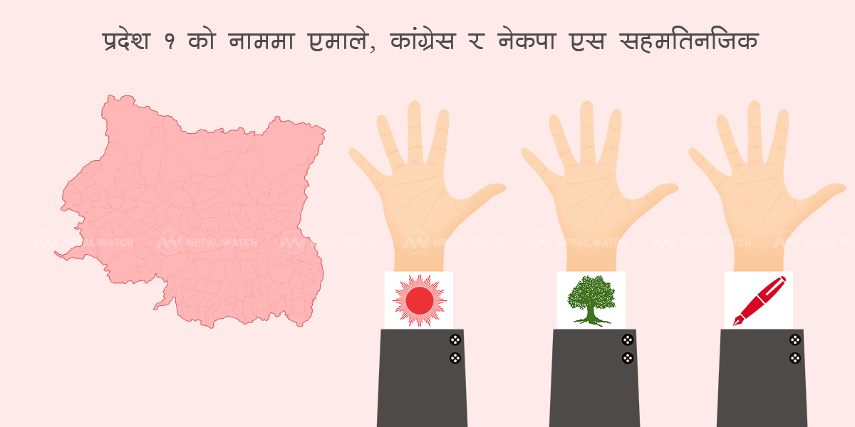 प्रदेश १ को नाम भूगोलबाट राख्न एमाले र कांग्रेसको ‘ग्रिन सिग्नल’