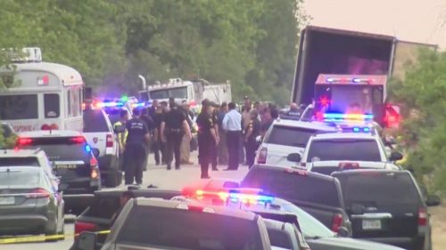 टेक्सासको एउटा गाडीभित्र ४२ जना मृत फेला