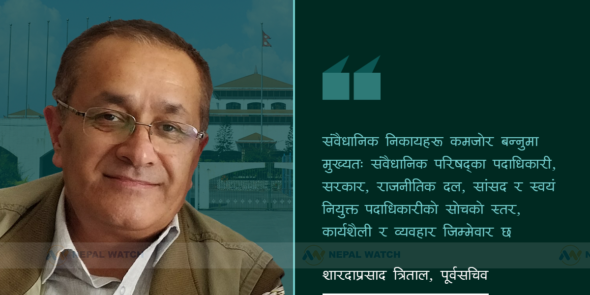 किन निकम्मा भए संवैधानिक निकाय ?
